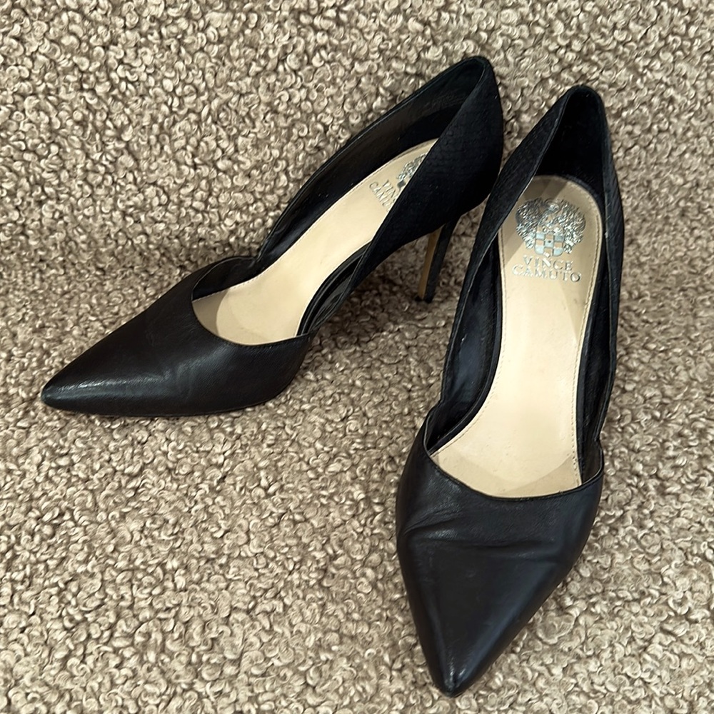Black heels